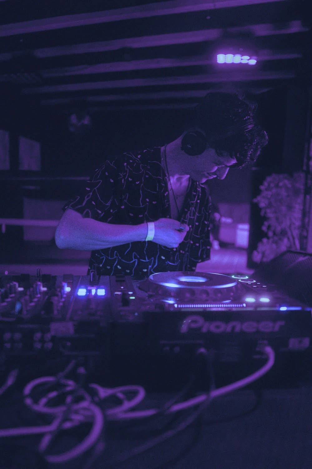 Beyond Me behind the decks