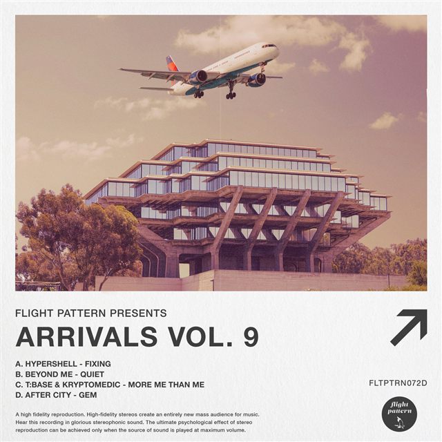 Quiet by Beyond Me, liquid drum & bass on Flight Pattern (cover art)